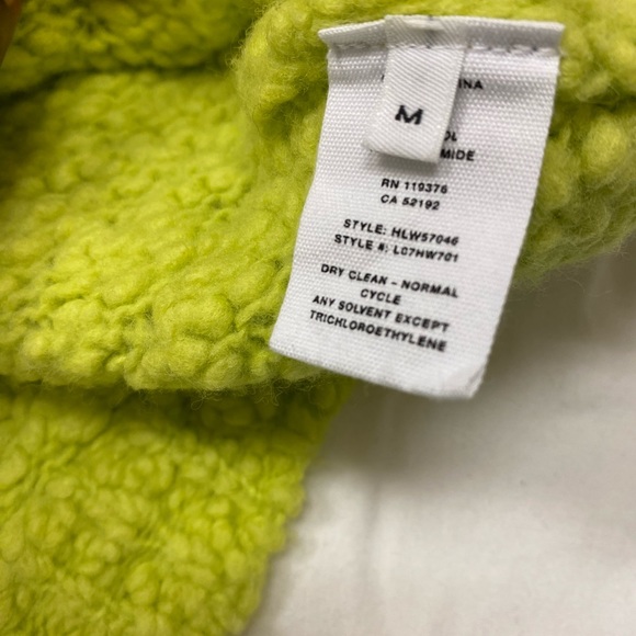 Helmut Lang Lime Green Crew Neck Sweater - Picture 6 of 11